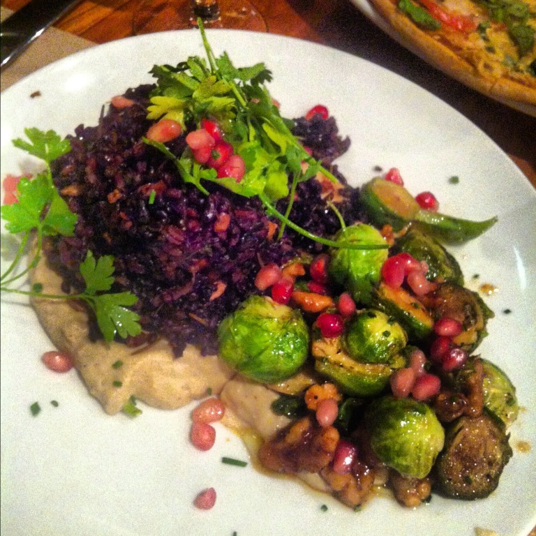 L.A. Vegan Real Food Daily, West Hollywood Vegan Sparkles with