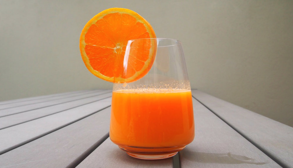 Orange and outlet ginger juice