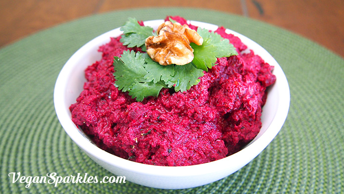 Roast Beetroot & Walnut Dip