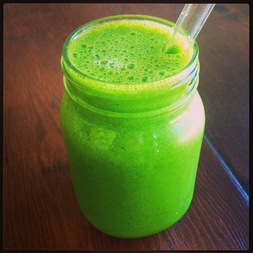 Mango Mint & Lime Green Smoothie